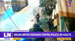 Callao: delincuentes disparan contra policía para robarle su arma de reglamento