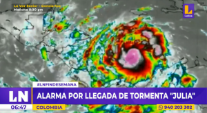 Colombia: presidente pide a hoteles resguardar a las personas de escasos recursos por la tormenta «Julia»