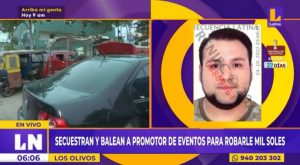 Los Olivos: secuestran y balean a promotor de eventos para robarle mil soles