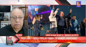 Fernando Tuesta: Desde 1986, ningún partido de Gobierno ha logrado el éxito municipal ni regional