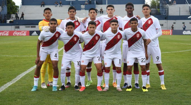 La selección peruana sub-17 cayó 3-0 ante Ecuador por la Copa Ciudad Ezeiza