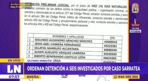 Poder Judicial ordena detención preliminar contra dueño de la casa de Sarratea