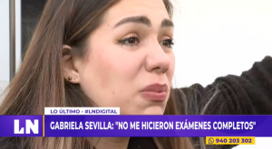 Gabriela Sevilla declara ante la prensa sobre su desaparición