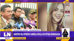 Gabriela Sevilla no colabora con los exámenes según fiscal