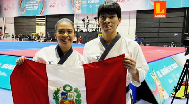 Juegos Suramericanos: Krishna Cortez y Luis Sacha se llevaron medalla de oro en Taekwondo