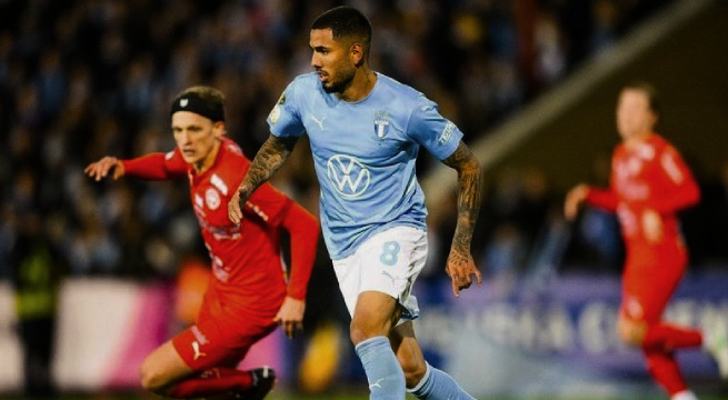 Sergio Peña: ¿Por qué no tuvo minutos en la Europa League con Malmö FF?