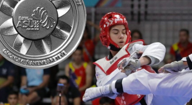 Juegos Suramericanos: Camila Cáceres consigue medalla de plata en Taekwondo