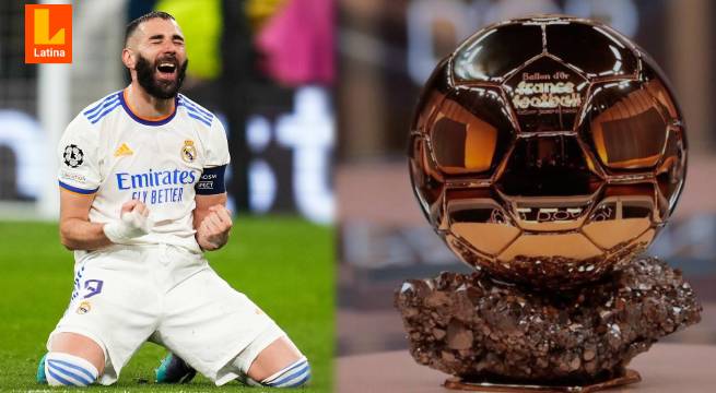 Karim Benzema se adjudicó el Balón de Oro 2022