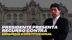 Pedro Castillo presenta recurso de amparo para evitar denuncia constitucional