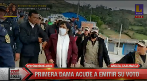 Elecciones 2022: Lilia Paredes acudió a emitir su voto en Cajamarca