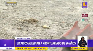 San Juan de Lurigancho: joven con amplio prontuario policial fue asesinado por sicarios