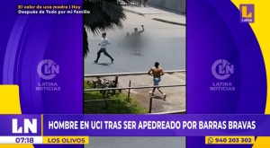 Hombre fue internado en UCI tras enfrentamiento entre barristas