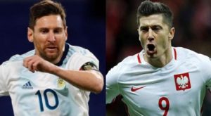 Argentina vs Polonia: los números de Messi y Lewandowski cara a cara