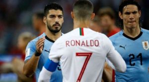 Portugal vs.Uruguay y el útimo baile de Luis Suarez y Cristiano Ronaldo