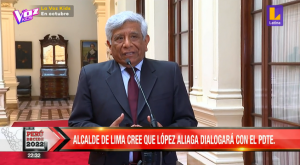 Miguel Romero: «Creo que Rafael López Aliaga sí se reunirá con Pedro Castillo»
