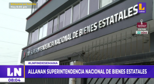 Fiscalía allana sede de la Superintendencia Nacional de Bienes Estatales