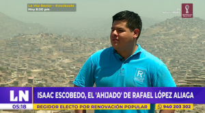 ¿Quién es Isaac Escobedo, el ahijado de Rafael López Aliaga?