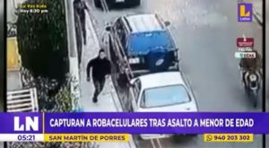 Más casos de robos de celulares en San Martín de Porres y el Callao