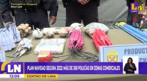 Centro de Lima: más de 300 policías serán desplegados en zonas comerciales por fiestas navideñas