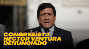 El congresista fujimorista Héctor Ventura fue denunciado por agresión