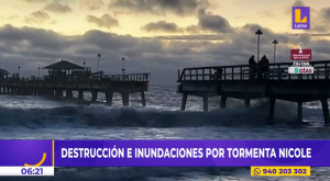 Huracán Nicole: peruano va de vacaciones a Florida y reporta los desastres