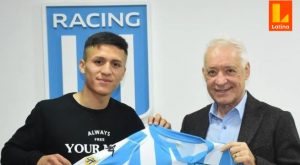 Catriel Cabellos fue convocado al primer equipo de Racing Club