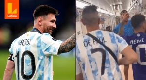 Hinchas entonaron cánticos en honor a Messi y Maradona previo al debut en Qatar 2022