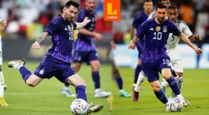 Argentina goleó 5-0 a Emiratos y quedó listo para Qatar 2022