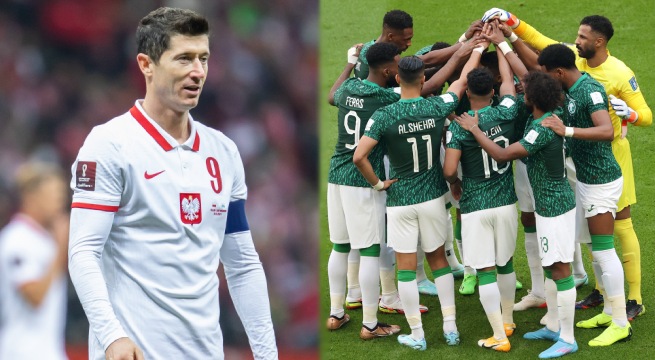 Polonia y Arabia Saudita integran el Grupo C en el Mundial Qatar 2022.