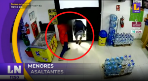 SMP: adolescentes armados roban 6 mil soles y cervezas en minimarket