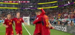 España gusta y golea: Ferran Torres anotó el cuarto gol sobre Costa Rica