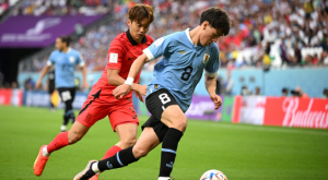 Cómo va el partido entre Uruguay y Corea del Sur: conoce quién va ganando