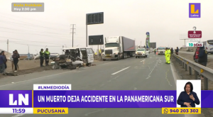 Pucusana: accidente en Panamericana Sur durante feriado deja un fallecido