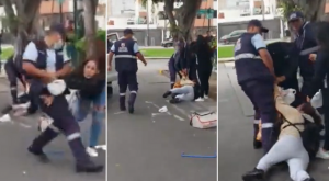 Municipalidad de Surco separó a fiscalizadores que agredieron a mujeres que vendían desayuno