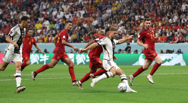 España vs Alemania: En partido vibrante ambas selecciones terminaron empatando [1-1]