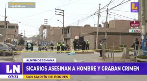 San Martín de Porres: sicarios asesinan a joven y graban crimen