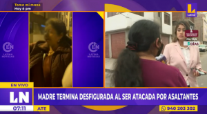 Ate: madre termina desfigurada al ser atacada en confuso incidente