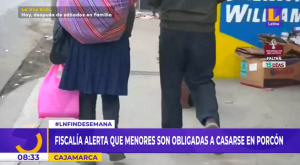 Cajamarca: Fiscalía alerta que menores son forzadas a casarse en Porcón