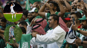Hinchas de Arabia Saudita recordaron a Cristiano Ronaldo tras victoria ante Argentina