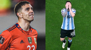 Argentina: Dibu Martinez es tendencia tras el «Easy, Easy» en sorteo de Qatar 2022