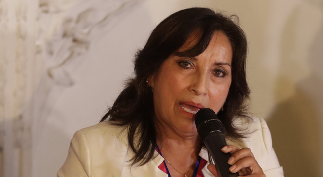 Dina Boluarte anuncia que no formará parte de nuevo gabinete de Betssy Chávez