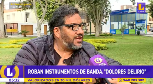 Roban instrumentos de la banda Dolores Delirio valorizados en 30 mil dólares