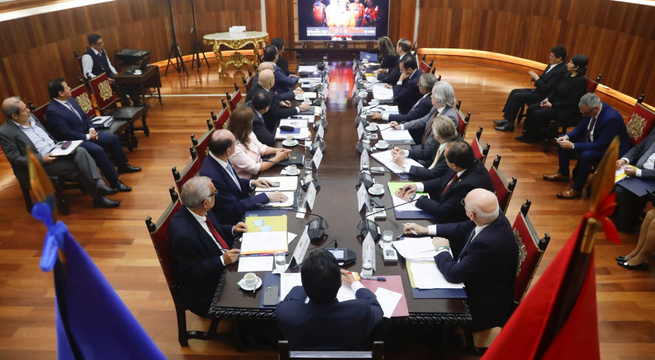 Grupo de Alto Nivel de la OEA se reunió con fiscal de la Nación y presidenta del Poder Judicial