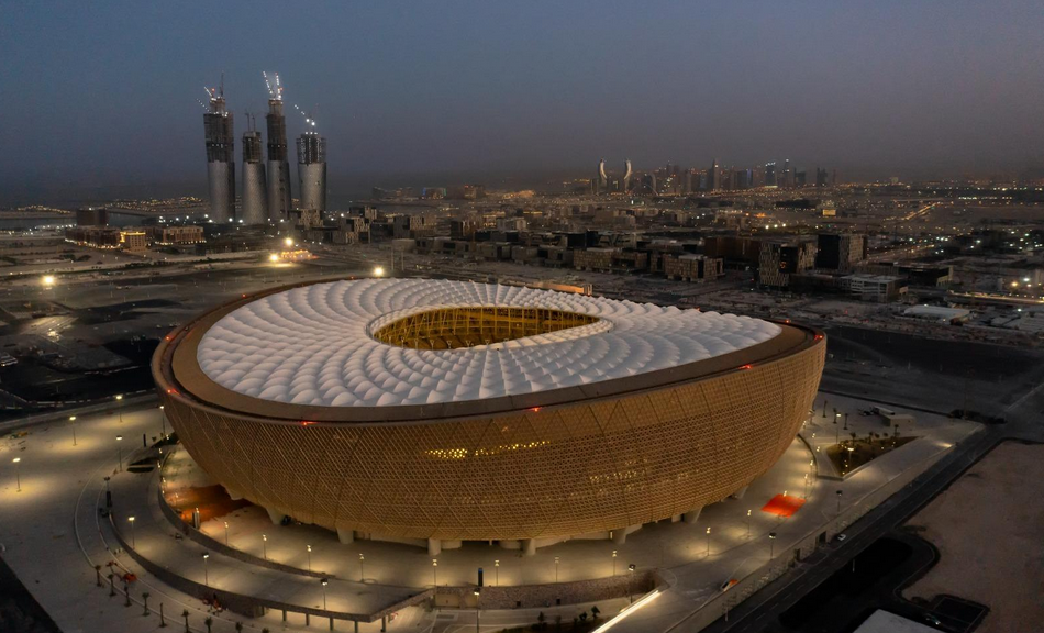 Mundial Qatar 2022 Estadio de Lusail por latina Tv