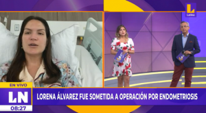 Lorena Álvarez fue sometida a operación por endometriosis