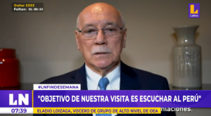 “El objetivo de nuestra visita es escuchar al Perú”, asegura vocero de misión de la OEA