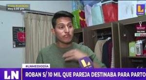 Su hijo nacerá en días y les robaron el dinero para el parto