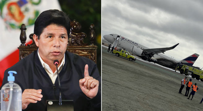 Accidente en Aeropuerto Jorge Chávez: Pedro Castillo se solidariza con deudos de bomberos fallecidos