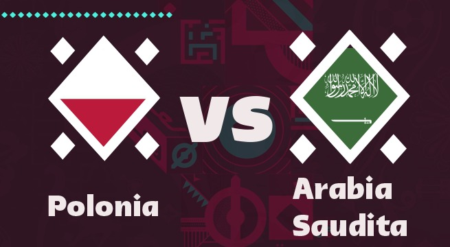 Arabia Saudita y Polonia integran el Grupo C en el Mundial Qatar 2022.