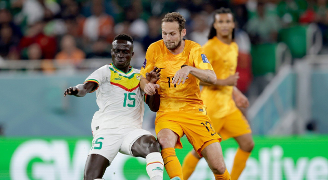 Repetición Senegal vs Países Bajos: ver goles y partido completo